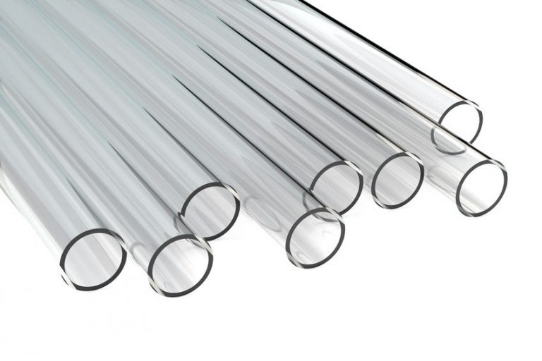 Clear Plastic Poster Tubes Light & Durable Plastech